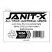 Janit-X Eco 100% Recycled Mini Centrefeed Rolls White 2 Ply 12x60m NWT623