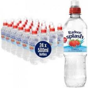 Radnor Splash Sugar Free Strawberry 24x500ml NWT6259
