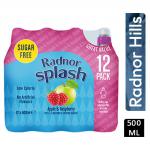 Radnor Splash Sugar Free Apple & Raspberry 12x500ml NWT6262