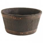 Sankey Oakwood Large 49cm Indoor - Outdoor Barrel Planter (GN653) NWT6279