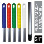 Janit-X Aluminium Socket Mop Handle White - PACK (10) NWT6299P