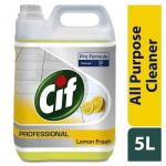 Cif Professional Lemon All Purpose Cleaner 5 Litre - PACK (2) NWT6304P