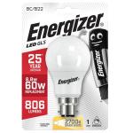 Energizer BC/B22 LED GLS 8.8/60W 2700k (Warm White) NWT6353