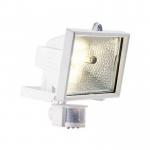 Powermaster 120W Eco Halogen PIR White Floodlight Free Bulb, Not part of the Pack NWT6354
