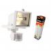 Powermaster 120W Eco Halogen PIR White Floodlight Free Bulb, Not part of the Pack NWT6354