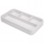 Osco White Faux Leather Valet Tray WPUTOX NWT6371
