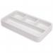 Osco White Faux Leather Valet Tray WPUTOX - PACK (18) NWT6371P