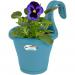 Elho Corsica Easy Hanger Single Blue Planter NWT6380