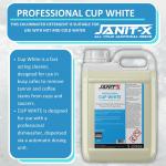 Janit-X Professional Cup White 5 Litre - PACK (2) NWT6389P