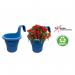 Fixtures Hang Easy Single Blue Planter NWT6412