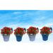 Fixtures Hang Easy Single Eco Planter Fence or Balcony Hook on Planters Blue NWT6412