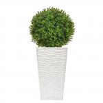 Fixtures Glaze Wave MEDIUM Planter White NWT6413