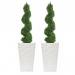 Fixtures Glaze Wave LARGE Planter White NWT6414