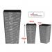 Fixtures Glaze Wave MEDIUM 42cm Planter Grey NWT6415