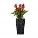 Fixtures Glaze Wave MEDIUM Planter Black NWT6417