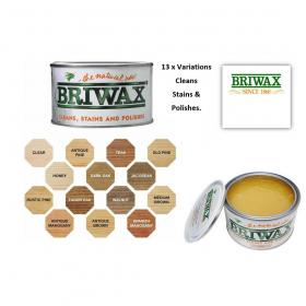 Briwax Original Wax Furniture Polish Cleaner Restorer 400ml Antique Pine NWT6432