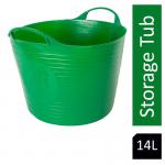 Red Gorilla Tubtrug Green Recycled Tub Small 14 Litre NWT6450