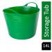 Red Gorilla Tubtrug Green Recycled Tub Small 14 Litre NWT6450