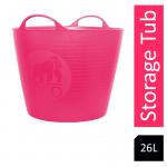 Red Gorilla Tubtrug Tub Pink 26 Litre NWT6458