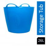 Gorilla Flexi Tub Blue 26 Litre NWT6461