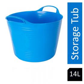 Red Gorilla Branded Tubs 14 Litre Blue Playroom Storage Garden Building Site NWT6462