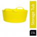 Gorilla Flexi Tub Yellow Shallow 15 Litre NWT6464