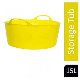 Red Gorilla Tubtrug Tub Yellow 15 Litre NWT6464