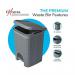 Fixtures Lace Design Grey Pedal Bin 5 Litre NWT6475