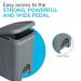 Fixtures Lace Design Grey Pedal Bin 5 Litre NWT6475