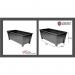 Fixtures Grosvenor Raised Trough Large 55cm BlackEbony NWT6500