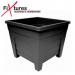 Fixtures Grosvenor Square Planter Black/Ebony 27cm NWT6515