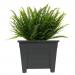 Fixtures Grosvenor Square Planter Black/Ebony 27cm NWT6515