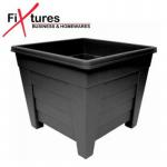 Fixtures Grosvenor Square Planter Black Ebony 27cm NWT6515