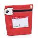 Versapak Small Secure Cash Bag 152x178x50mm RED (CCB0) NWT6530