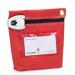 Versapak Small Secure Cash Bag 152x178x50mm RED (CCB0) NWT6530