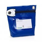 Versapak Small Secure Cash Bag 152x178x50mm BLUE (CCB0) NWT6531