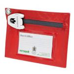 Versapak Small Key Pouch 190x140mm RED (KF1) NWT6534