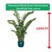 Fixtures Artificial Green Zamioculcas Zamiifolia Tree 100cm NWT6593