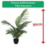 Fixtures Artificial Green Palm Tree 90cm NWT6596