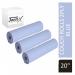 Janit-X Couch Rolls Blue 2ply 20inch 40m - PACK (12) NWT659P