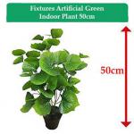 Fixtures Artificial Green Indoor Plant 50cm NWT6607