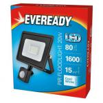 Eveready LED PIR Cool White Floodlight 20W  NWT6609