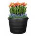 Blacksmith Black Patio Planter 35cm NWT6611