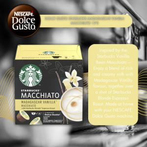 Dolce Gusto Starbucks Madagascar Vanilla Macchiato 12s - PACK 3