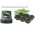 Garland Biodegradable Growing Pots Pack 5, 12cm NWT6636