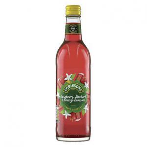 Robinsons Raspberry, Rhubarb & Orange Blossom 500ml Glass NWT6644