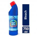 Clean And Fresh Bleach Blue 750ml - PACK (12) NWT664P