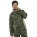 B-Dri Nylon Olive Weatherproof Jacket Extra Large NWT6659-XL