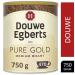 Douwe Egberts Pure Gold Instant Coffee 750g Tin - PACK (6) NWT666P