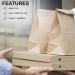 ECO Paper Sandwich & Snack Bags 25pk NWT6700